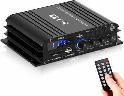 Amplificator 800W S188 Bluetooth 5.0 2.1 canale