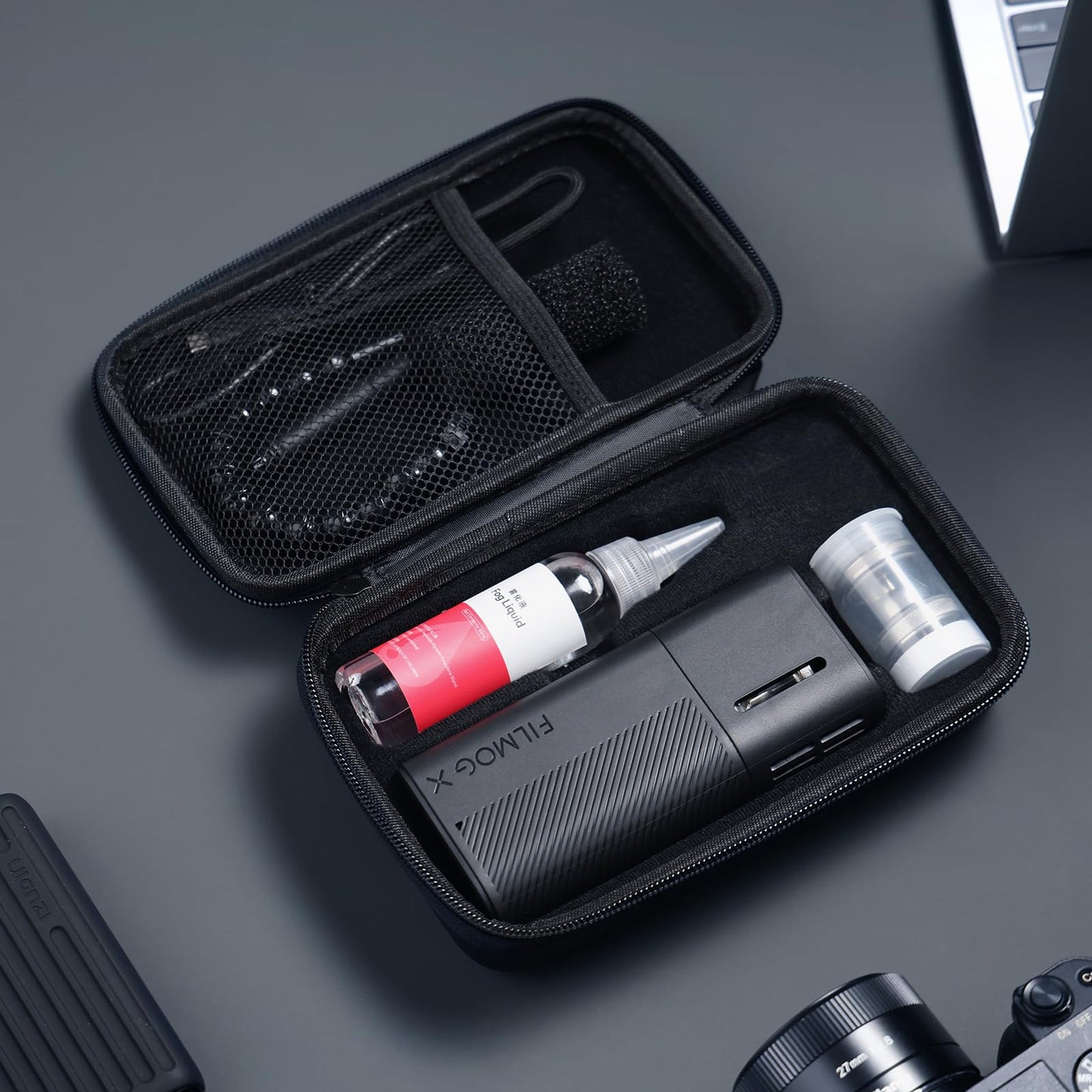 Mini aparat fum ULANZI FM02 30W, 3 moduri, baterie 5000mAh