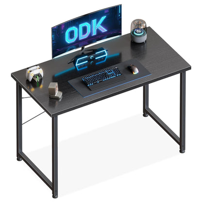 Birou ODK Small Desk 100x48 cm Alb Modern cu Sertar