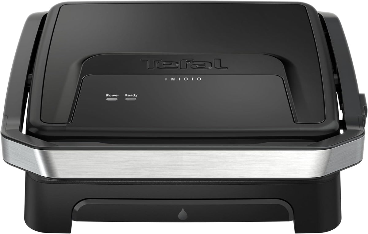 Grill de contact si panini Tefal Inicio Classic 2 in 1, 2000 W, negru