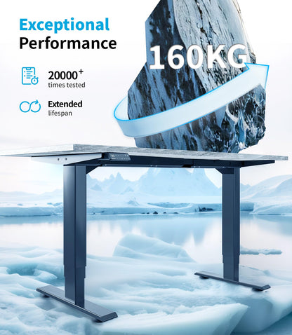 Birou reglabil MAIDeSITe T2 Pro Plus 2 motoare, 125 kg