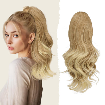 Coada de par Sofeiyan Claw Clip 16 inch Ondulata Dark Brown