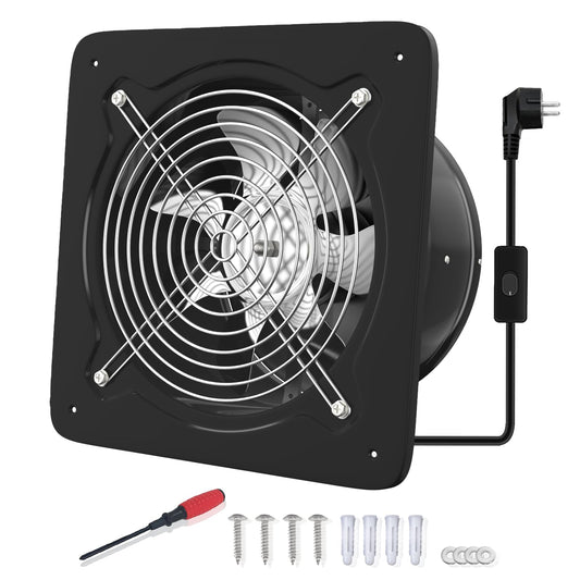 Ventilator extractor aer 200mm FanGoFast 980m3/h silent cu supapa