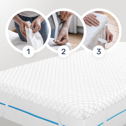 Topper saltea Dailydream Model M viscoelastic 160x200x5 cm