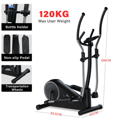 Crosstrainer TODO E004 Rezistenta magnetica 32 trepte LCD App