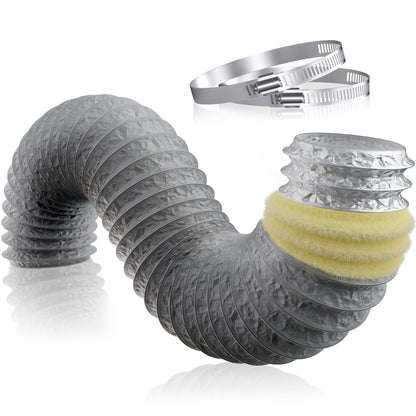 Duct ventilatie flexibil 150mm 1.2m Hon&Guan + izolatie termica/acustica