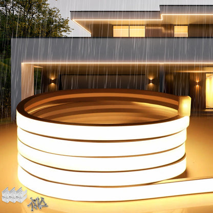 Banda LED SUCIKORIO Blanc Chaud 15 m IP65 3000K flexibila