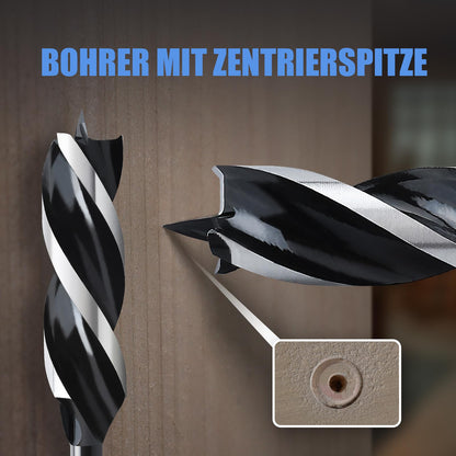 Burghiu melcat MOXPIFY 30x460 mm pentru lemn, coada hexagonala E9.5