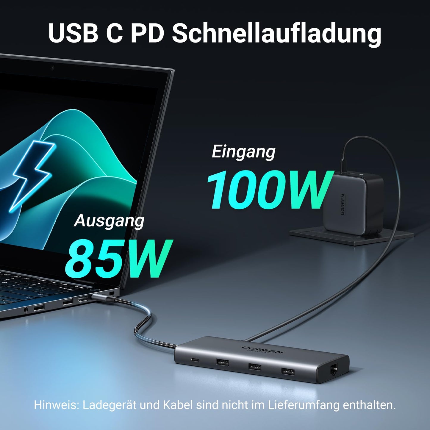Docking station UGREEN Revodok Pro 10 in 1 2x HDMI 4K 60Hz