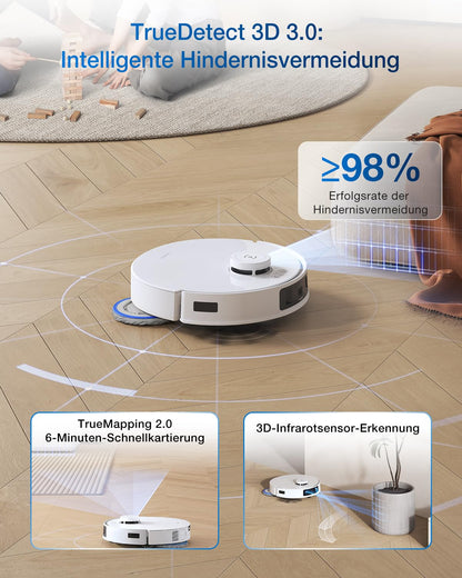 Robot aspirator ECOVACS Deebot T30C Pro Omni GEN 2 15400Pa alb