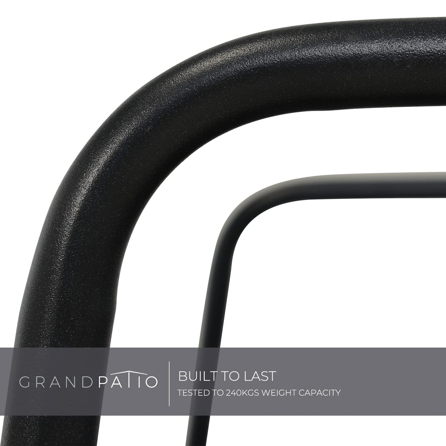 Set mobilier gradina Grand patio 4 piese, cadru otel, bej