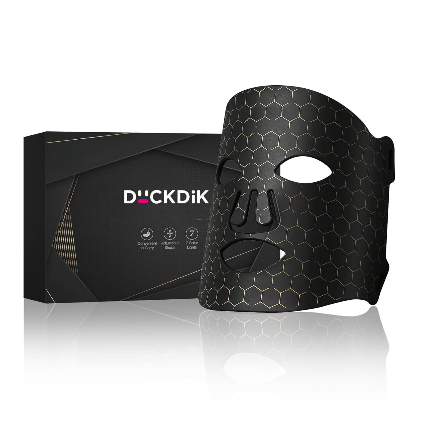 Masca faciala DuckDik Facial 1 LED 7 culori silicon flexibil