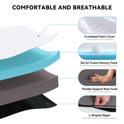 Saltea pliabila Autsel Klappmatratze Memory Foam 65 x 195 cm