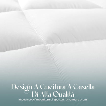 Pilota Utopia Bedding EU0021 200 x 200 cm microfibra alba
