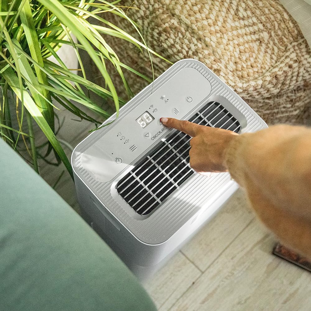 Dezumidificator Cecotec BigDry 8000 Expert Connected, 16 L/zi, Wi-Fi, alb