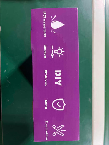 Cozylady RGB Neon LED Strip Light, with Remote Control, App Control, Waterproof Flexible RGB Strips, 24 V LED Neon Strip for Bedroom, Home Interior Decoration (10 M/30 Feet)