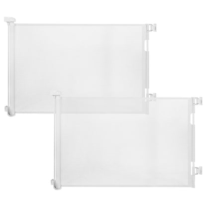 Poarta de siguranta derimkcoa retractabila 140 cm, set 2 bucati