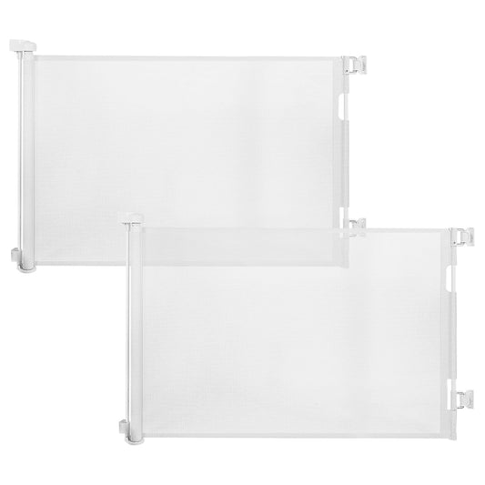 Poarta de siguranta derimkcoa retractabila 140 cm, set 2 bucati