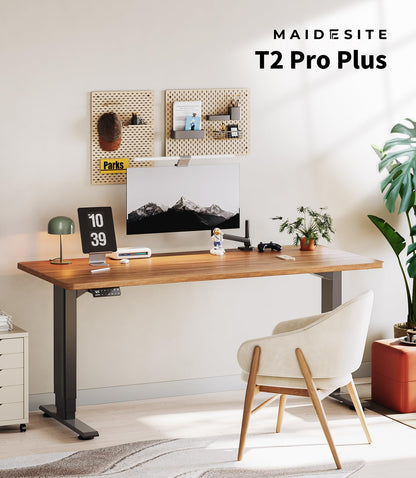 Birou reglabil MAIDeSITe T2 Pro Plus 2 motoare, 125 kg