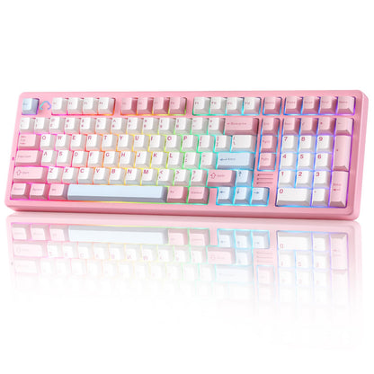 Tastatura YUNZII AL98 Wireless Mechanical RGB 8000mAh QMKVIA