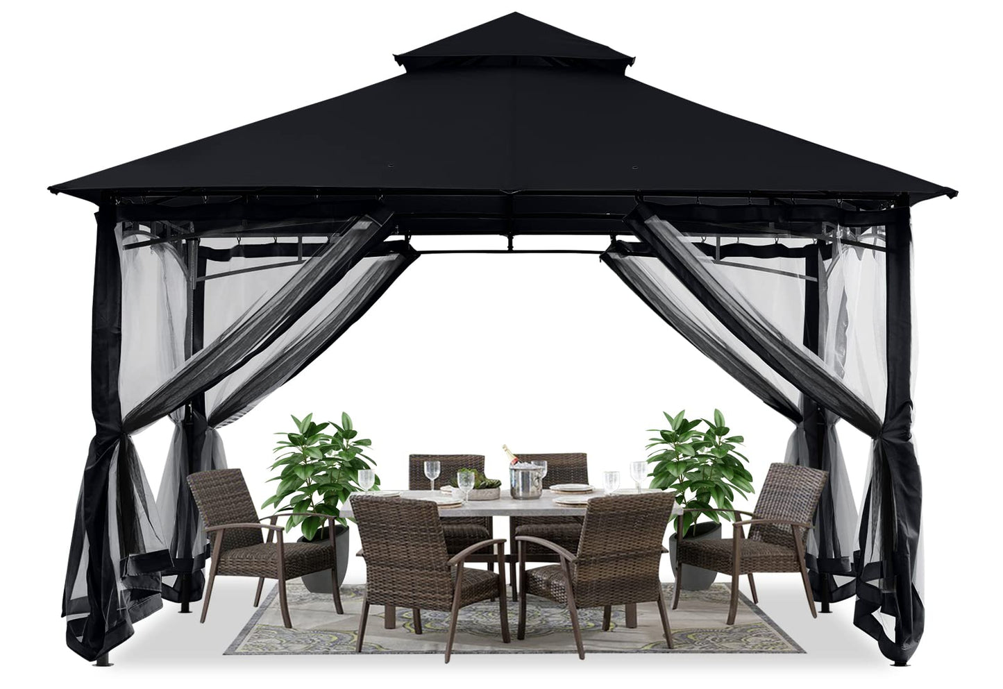 Foisor ABCCANOPY DP Gazebo26 2.5x2.5 m, plasa, impermeabil