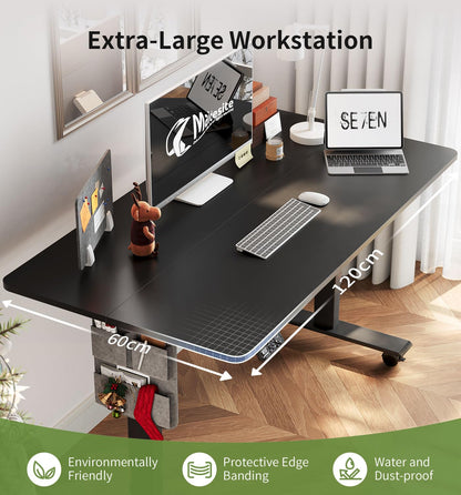 Birou Maidesite SN1 reglabil electric 120x60 cm, 4 memorii