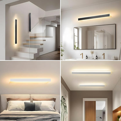 Aplica LED de interior ZTWLEED 120 cm, 44 W, alba