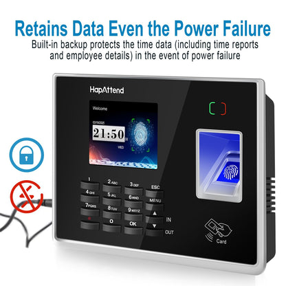 Scanner prezenta HapAttend H2-Plus NEW USB 600 dpi