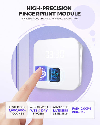 Pontaj biometric NGTeco TC4 cloud, amprenta, control remote