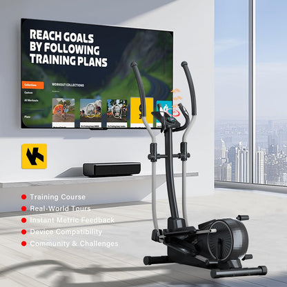 Crosstrainer TODO E004 Rezistenta magnetica 32 trepte LCD App