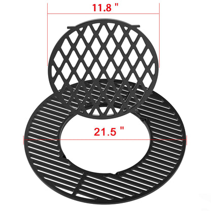 Gratar onlyfire pentru Weber 57 cm Kettle Grill fonta emailata