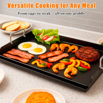 Gratar Griddle GFTIME universala 63.5x40.6 cm antiaderenta