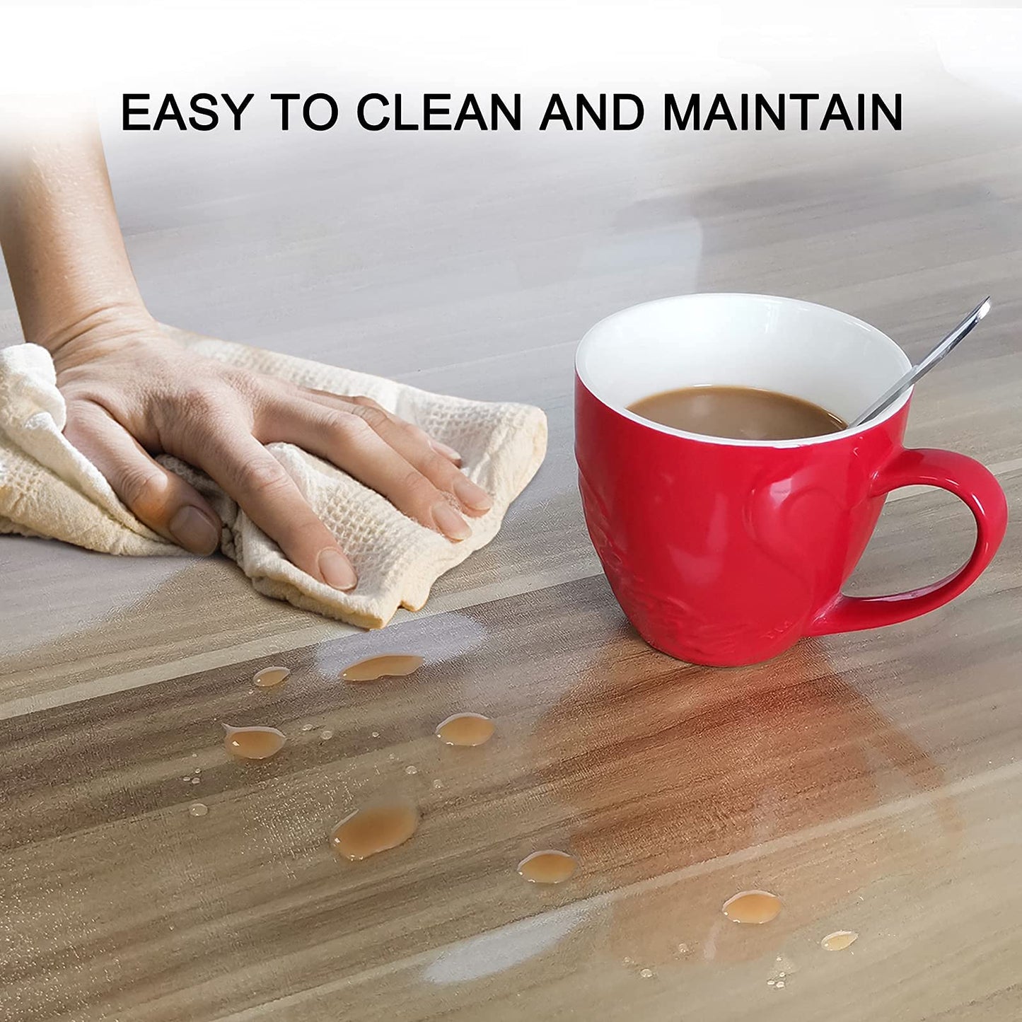 Covoras scaun SHAREWIN Clear 115 x 135 cm PVC pentru podele dure