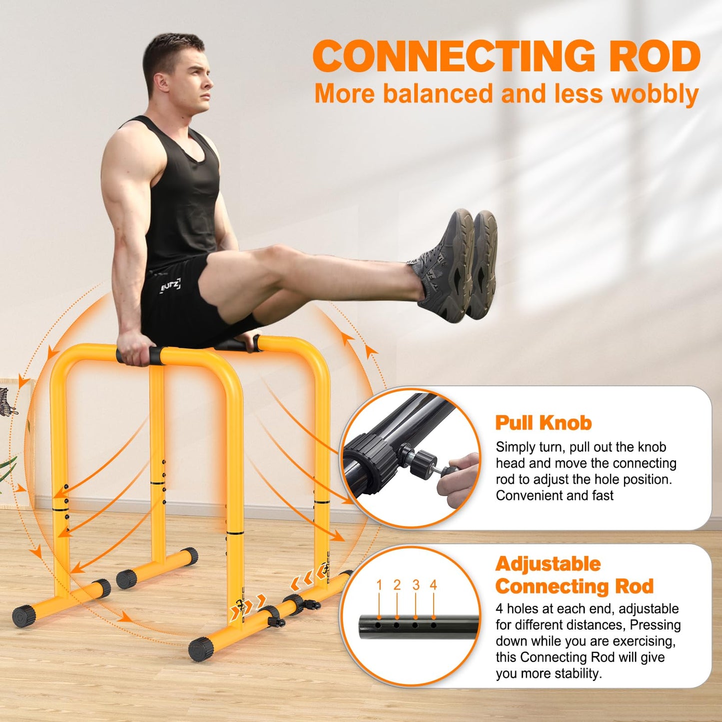 Bare paralele RELIFE REBUILD YOUR LIFE JL-PU01 otel 180 kg