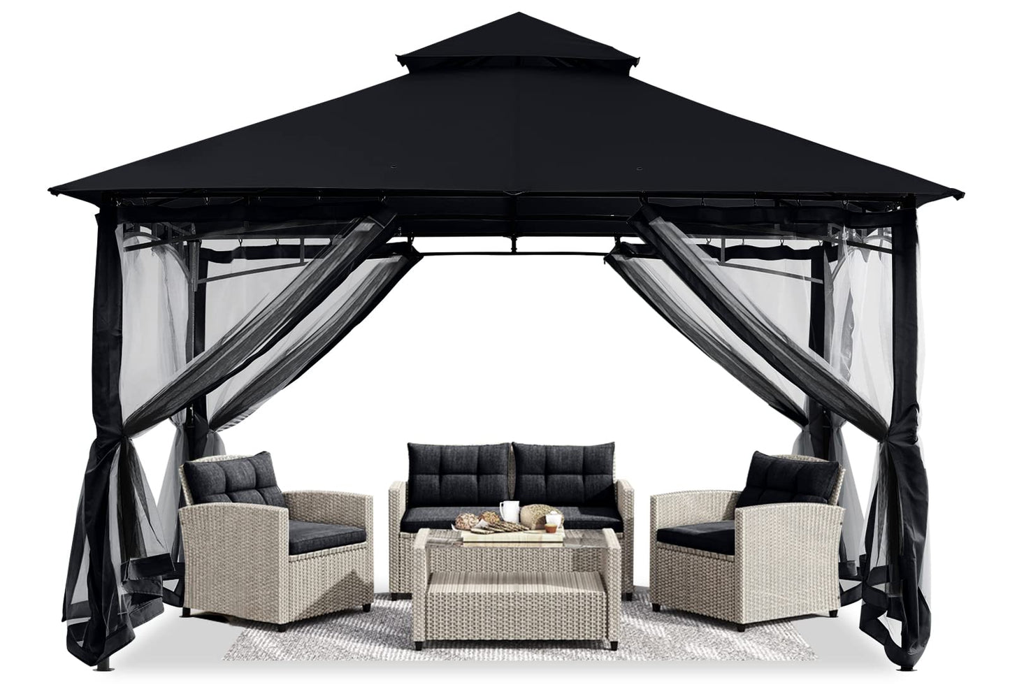 Foisor ABCCANOPY DP Gazebo26 2.5x2.5 m, plasa, impermeabil