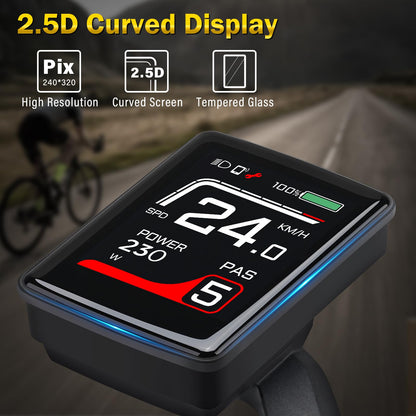 Display DZ49 LCD 2 inch pentru Bafang BBS01 BBS02 BBS-HD eBike