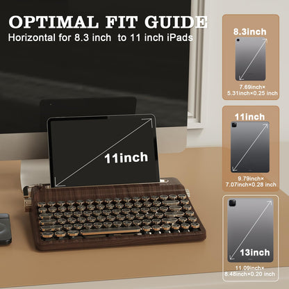 Tastatura YUNZII QL75 Retro Mecanic Wireless RGB 84 taste