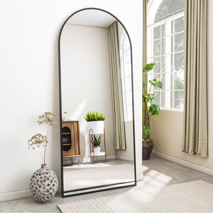 Oglinda Koonmi Arch Full-Body 45x144 cm rama aluminiu aurie