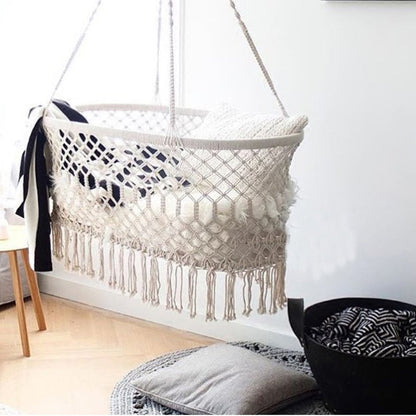 Leagan bebe Here&There Baby Cradle Tassel 4 kg, bej