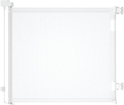 Poarta de siguranta derimkcoa retractabila 140 cm, set 2 bucati