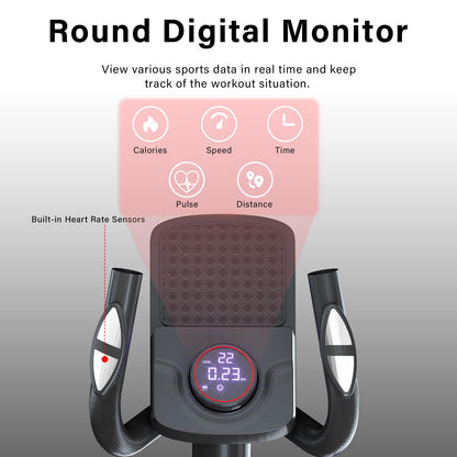 Crosstrainer TODO E004 Rezistenta magnetica 32 trepte LCD App