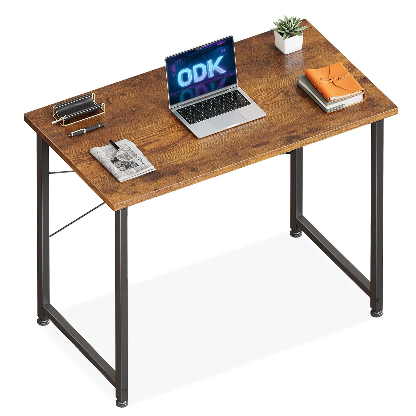 Birou ODK Small Desk 100x48 cm Alb Modern cu Sertar