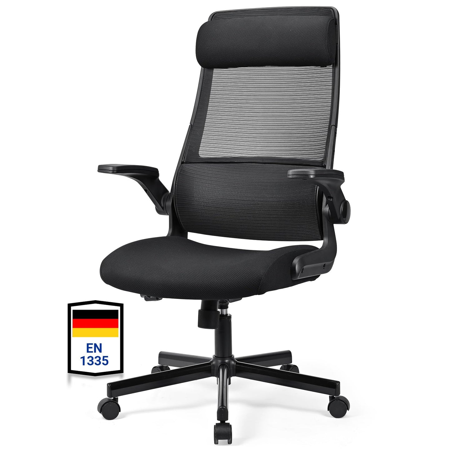 Scaun de birou MELOKEA CHAF018G ergonomic cu tetiera reglabila