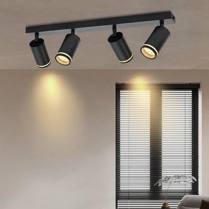 Spot luminos White 3 becuri GU10 aluminiu rotativ 2250 lm