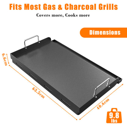 Gratar Griddle GFTIME universala 63.5x40.6 cm antiaderenta