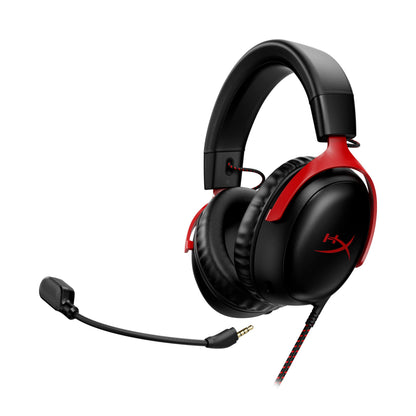 Casti gaming HyperX Cloud III Wired 53mm, microfon noise-cancelling