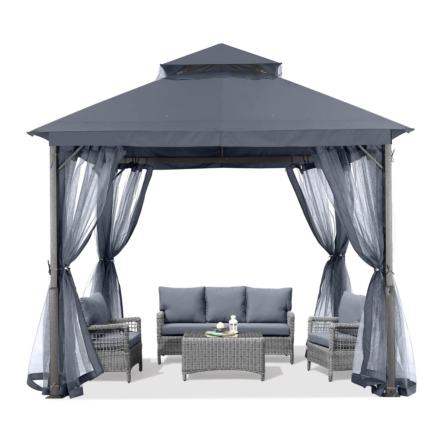 Foisor ABCCANOPY DP Gazebo26 2.5x2.5 m, plasa, impermeabil