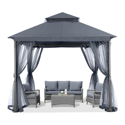 Foisor ABCCANOPY DP Gazebo26 2.5x2.5 m, plasa, impermeabil