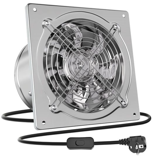 Ventilator extractor de aer silentios cu clapeta retur 250 mm HG Power, 1680 m3/h