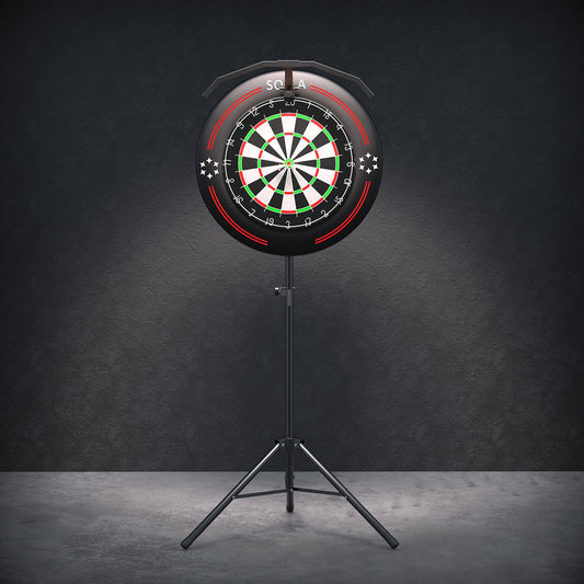 Suport dartboard SOLLA ajustabil metalic 173 cm, tripod portabil